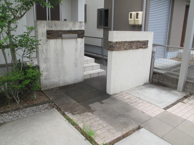 塗装の施工事例（施工前）