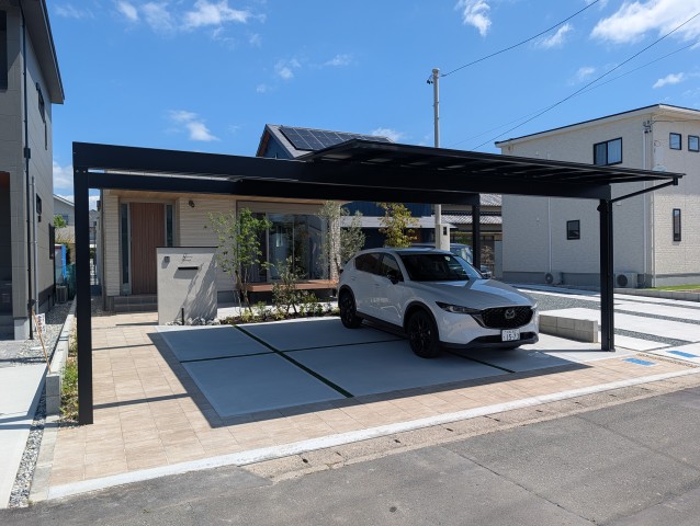 駐車場の施工事例
